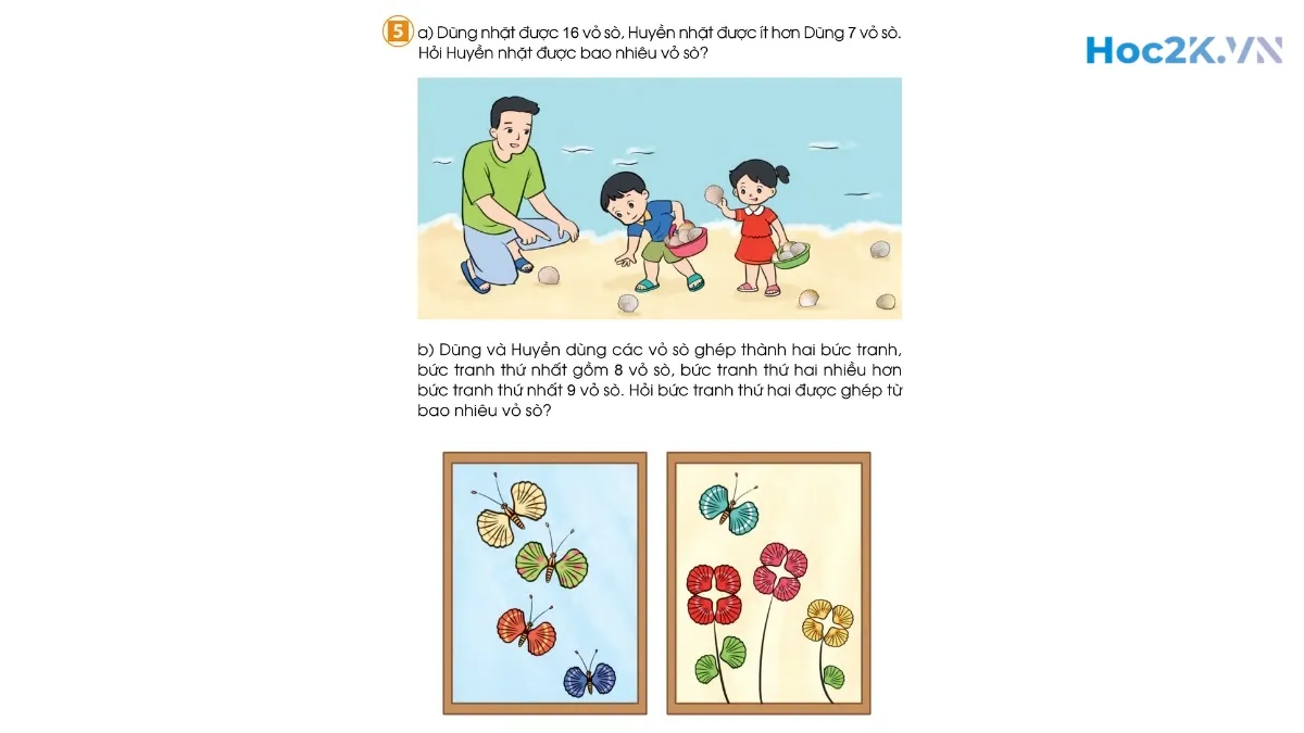 Ôn tập về phép cộng, phép trừ trong phạm vi 20 - Hình 9