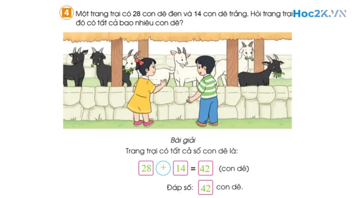 Phép cộng (có nhớ) trong phạm vi 100 - Hình 8