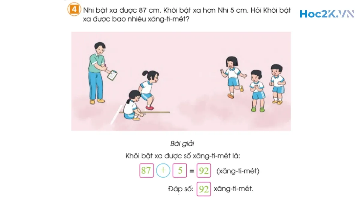 Phép cộng (có nhớ) trong phạm vi 100 (tiếp theo) - Hình 8