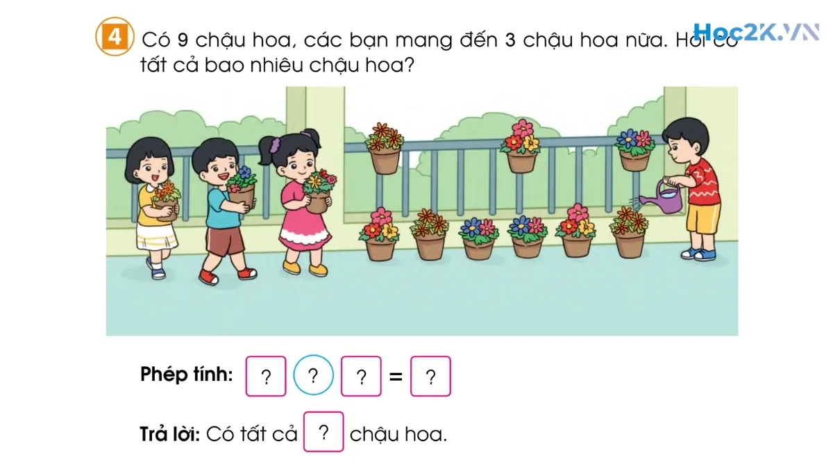 Phép cộng (có nhớ) trong phạm vi 20 (tiếp theo) - Hình 7 Phép cộng (có nhớ) trong phạm vi 20 (tiếp theo) - Hình 7