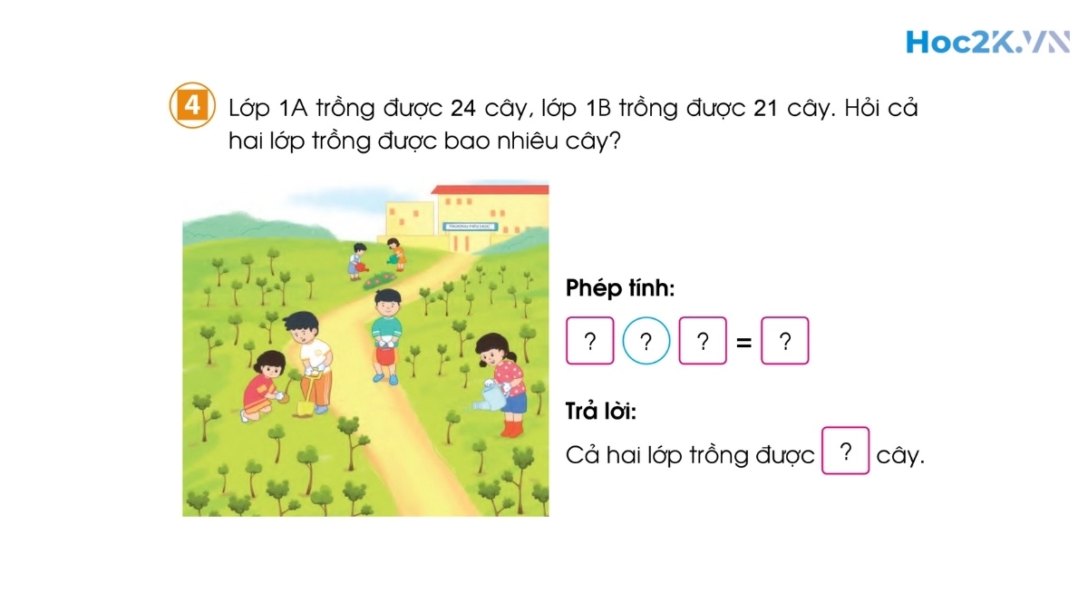Phép cộng dạng 25 + 14 - Hình 7 Phép cộng dạng 25 + 14 - Hình 7
