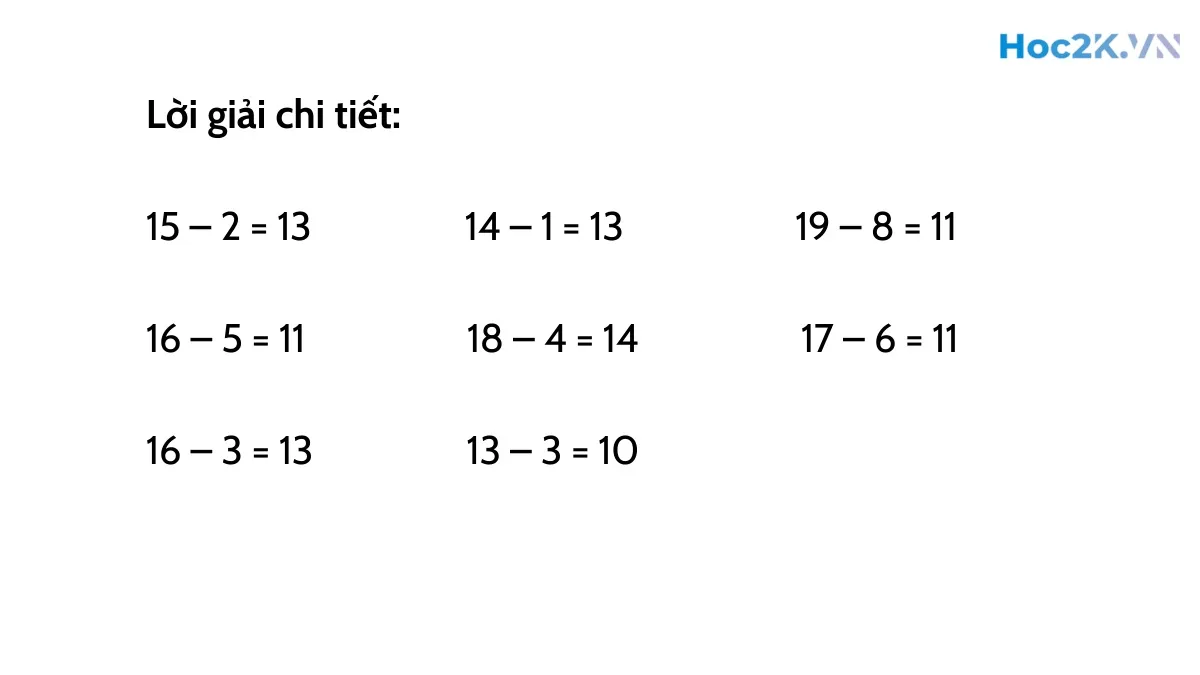 Phép trừ dạng 17-2 - Hình 4 Phép trừ dạng 17-2 - Hình 4