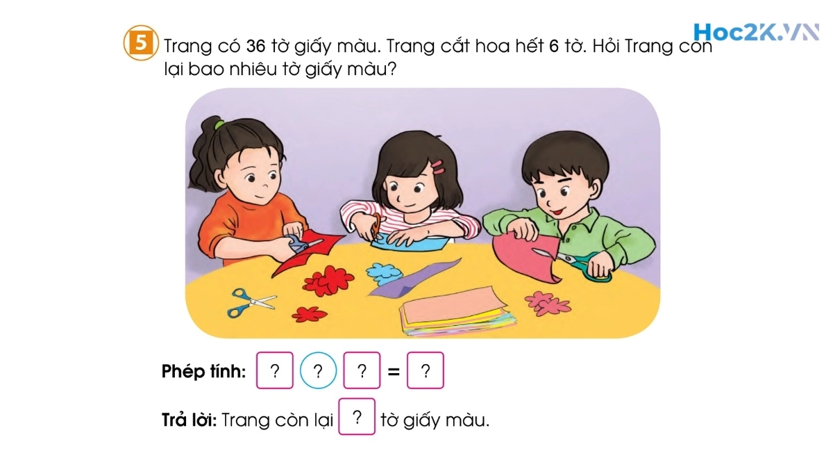Phép trừ dạng 27-4, 63-40 - Hình 9 Phép trừ dạng 27-4, 63-40 - Hình 9