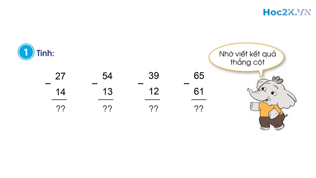 Phép trừ dạng 39-15 - Hình 1 Phép trừ dạng 39-15 - Hình 1
