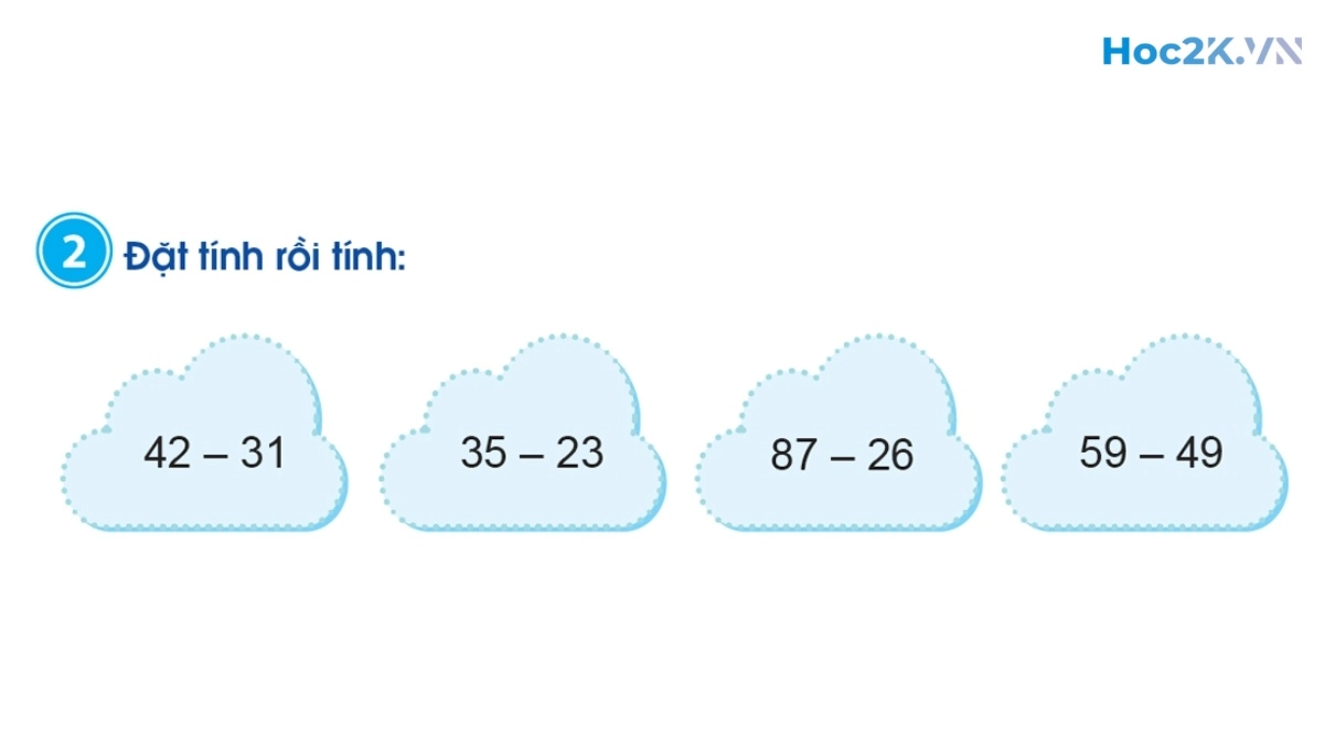 Phép trừ dạng 39-15 - Hình 3 Phép trừ dạng 39-15 - Hình 3