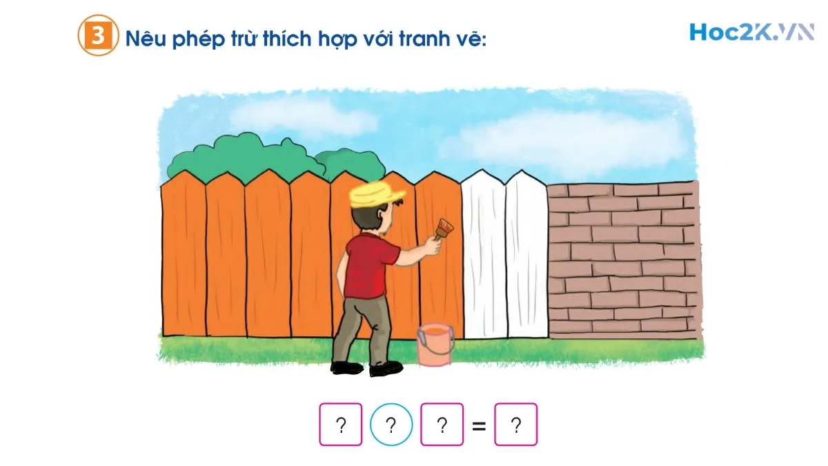 Phép trừ trong phạm vi 10 - Hình 5