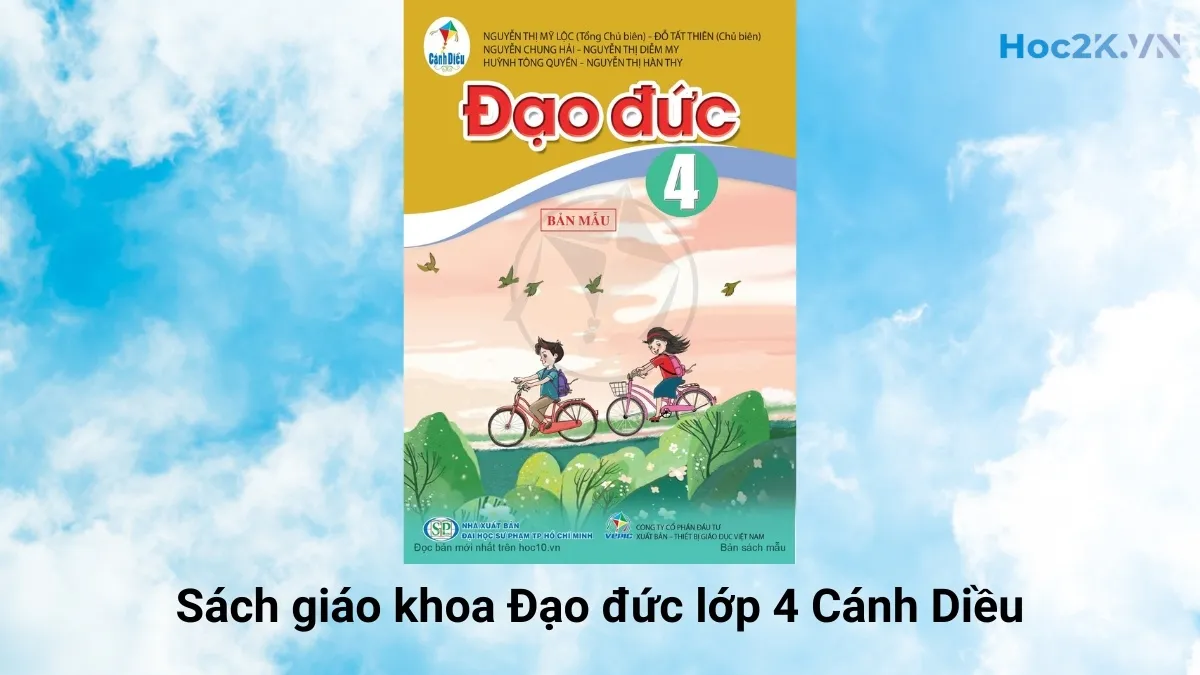 Sách giáo khoa Đạo đức lớp 4 Cánh Diều