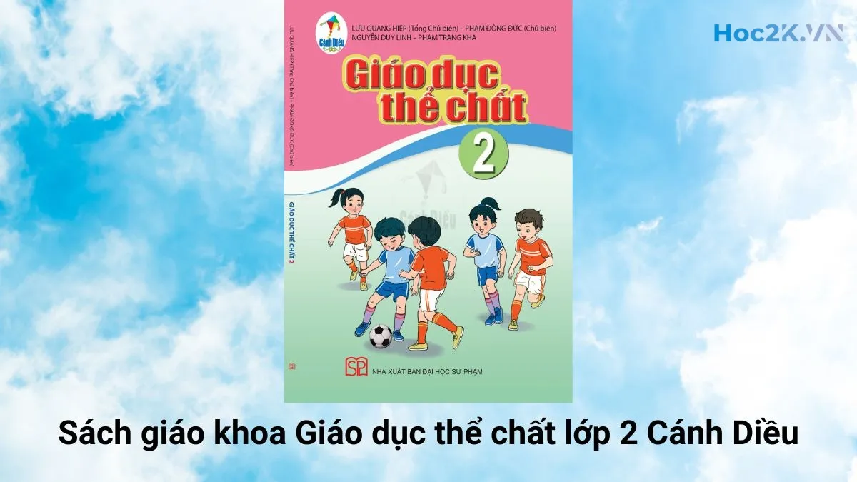 Sách giáo khoa Giáo dục thể chất lớp 2 Cánh Diều