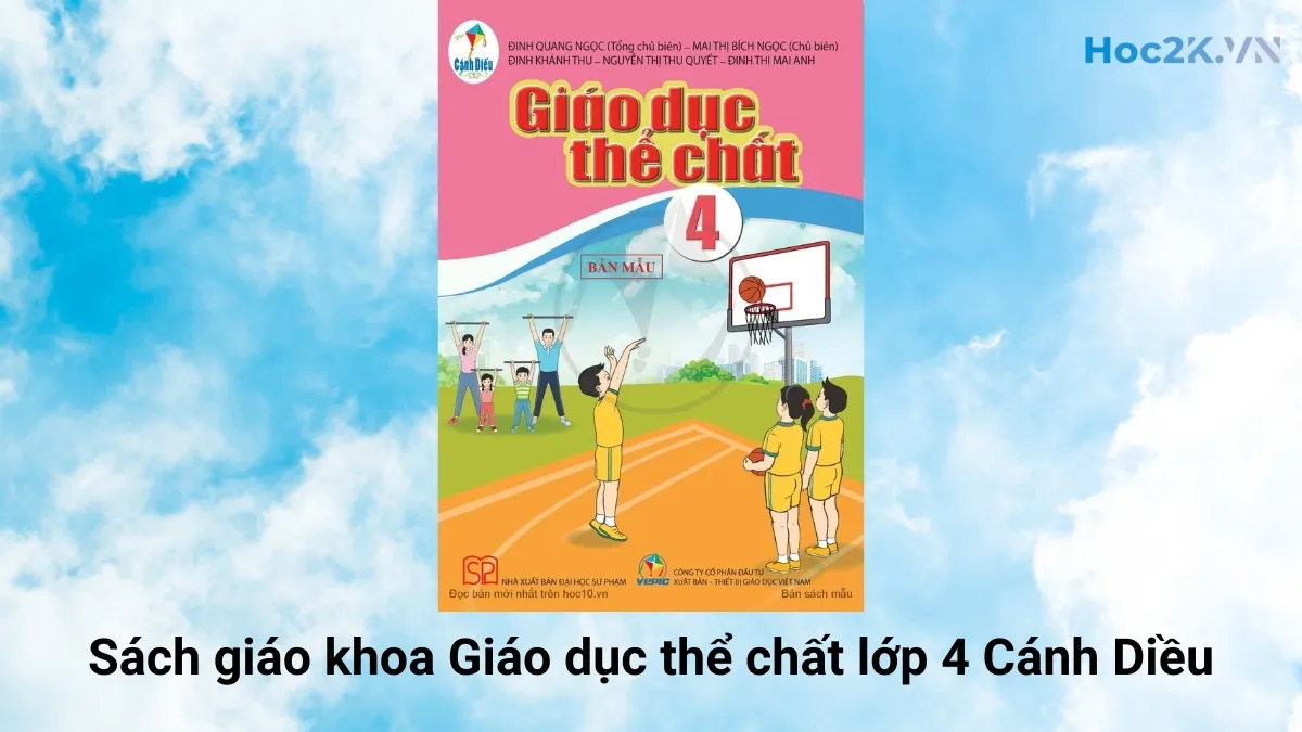 Sách giáo khoa Giáo dục thể chất lớp 4 Cánh Diều