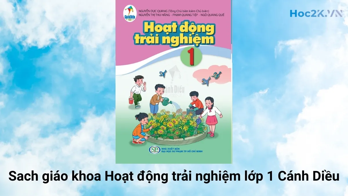 Sách giáo khoa Hoạt động trải nghiệm lớp 1 Cánh Diều