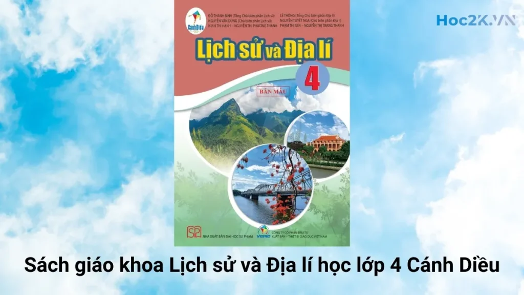 Sách giáo khoa Lịch sử và Địa lí lớp 4 Cánh Diều