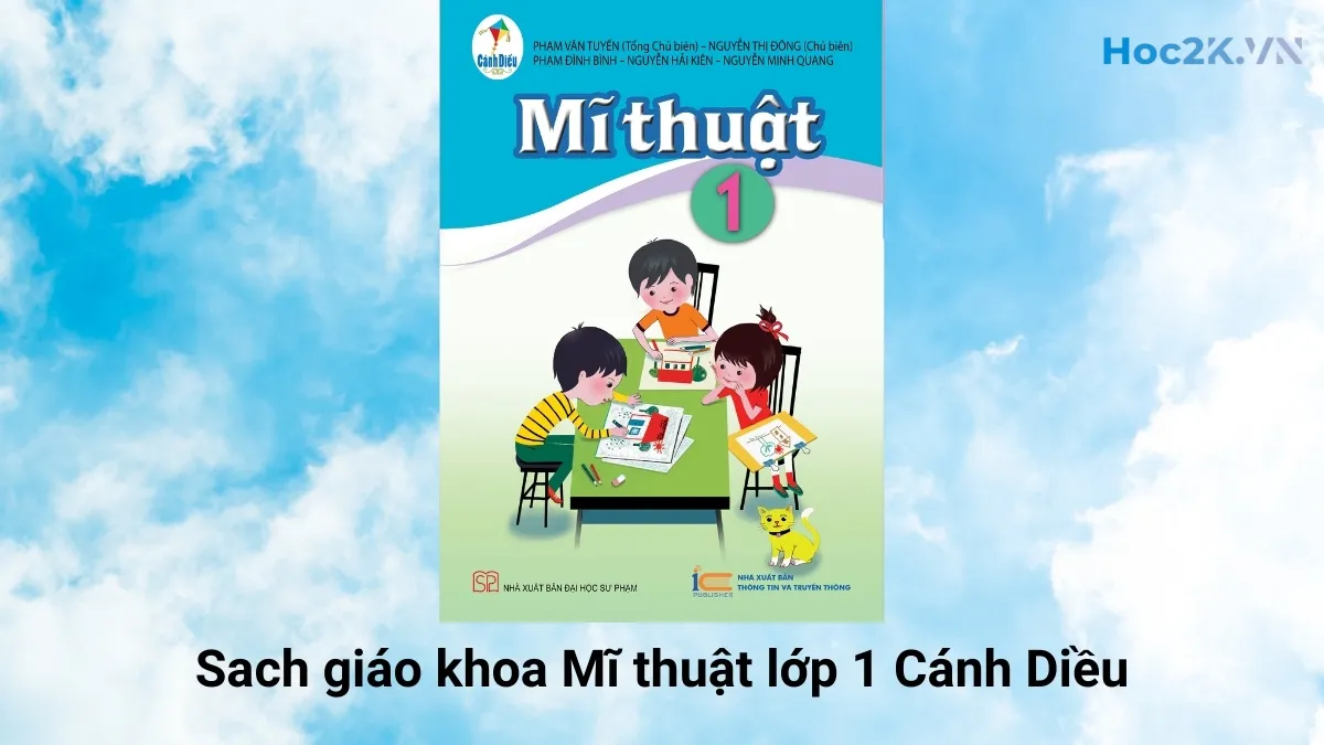 Sách giáo khoa Mĩ thuật lớp 1 Cánh Diều Sách giáo khoa Mĩ thuật lớp 1 Cánh Diều