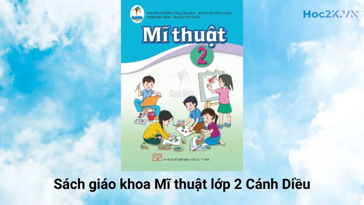 Sách giáo khoa Mĩ thuật lớp 2 Cánh Diều