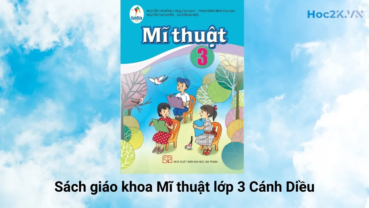 Sách giáo khoa Mĩ thuật lớp 3 Cánh Diều