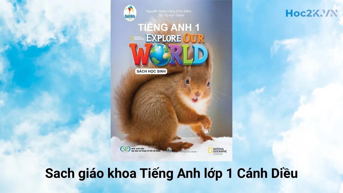 Sách giáo khoa Tiếng Anh lớp 1 Cánh Diều