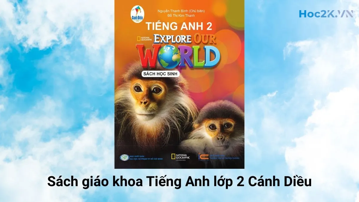 Sách giáo khoa Tiếng Anh lớp 2 Cánh Diều