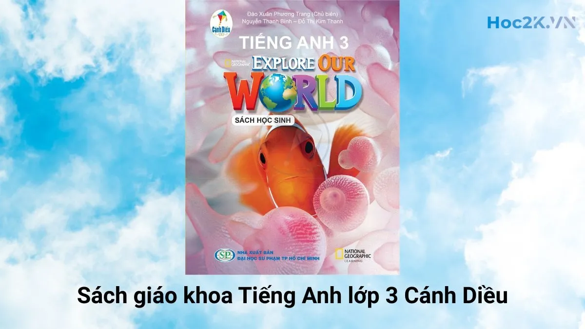 Sách giáo khoa Tiếng Anh lớp 3 Cánh Diều