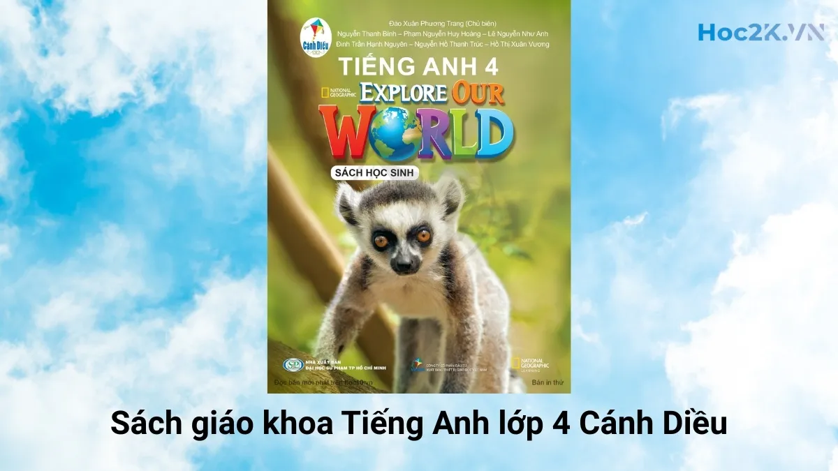 Sách giáo khoa Tiếng Anh lớp 4 Cánh Diều