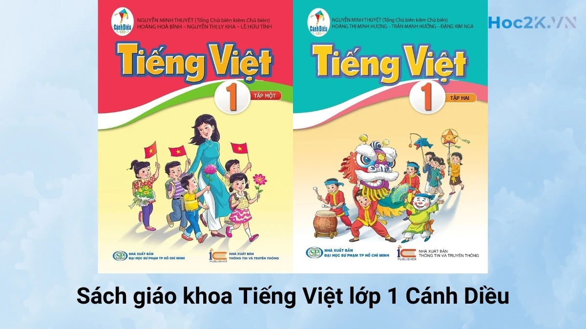 Sách giáo khoa Tiếng Việt lớp 1 Cánh Diều