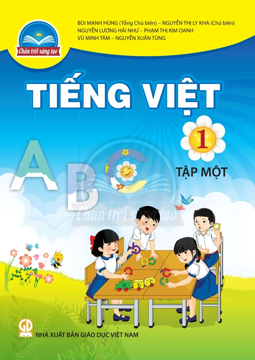 Sách giáo khoa Tiếng Việt lớp 1 – Tập 1 - Chân Trời Sáng Tạo