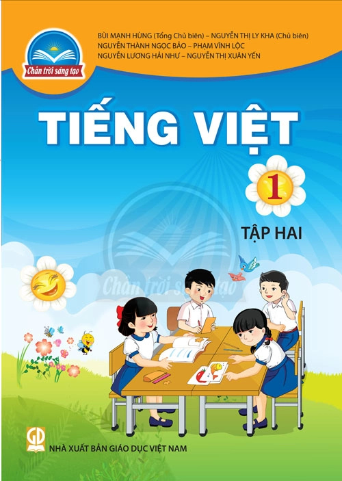 Sách giáo khoa Tiếng Việt lớp 1 – Tập 2 - Chân Trời Sáng Tạo