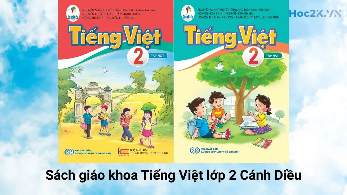 Sách giáo khoa Tiếng Việt lớp 2 Cánh Diều