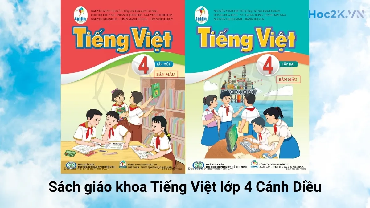 Sách giáo khoa Tiếng Việt lớp 4 Cánh Diều