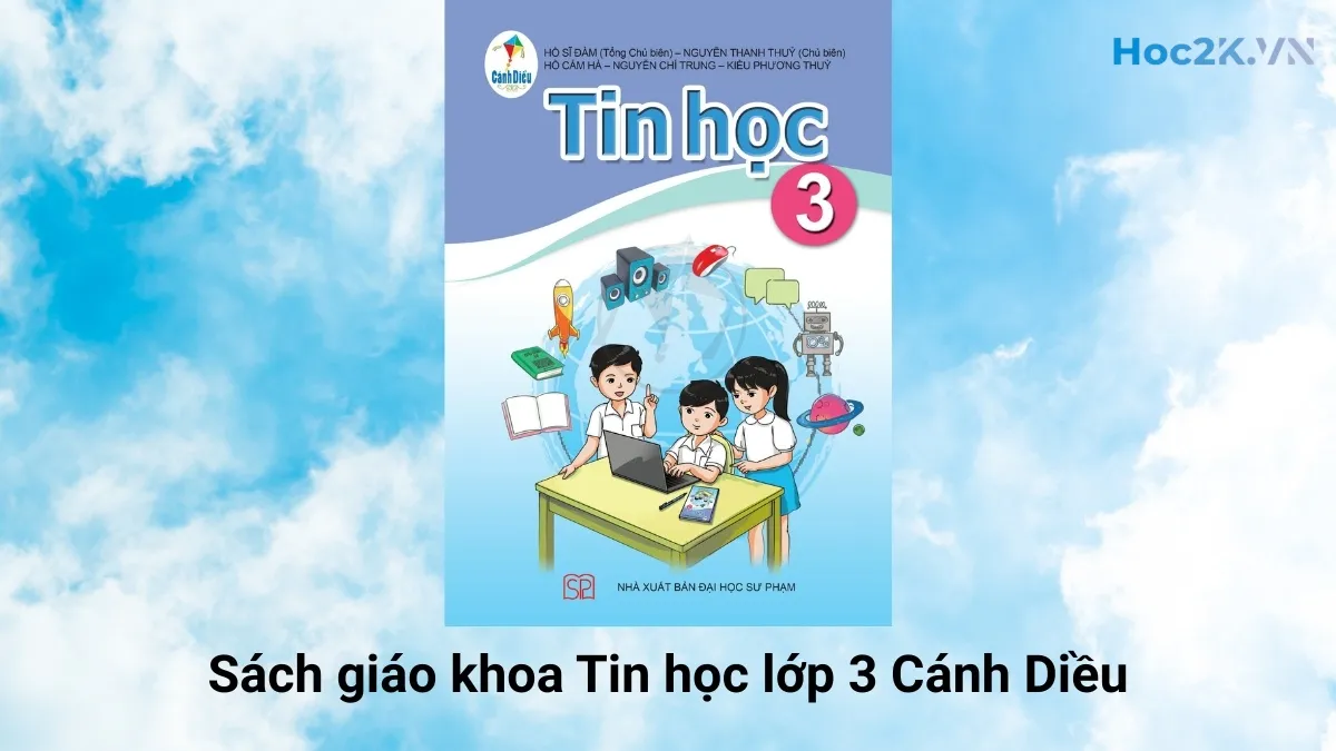 Sách giáo khoa Tin học lớp 3 Cánh Diều