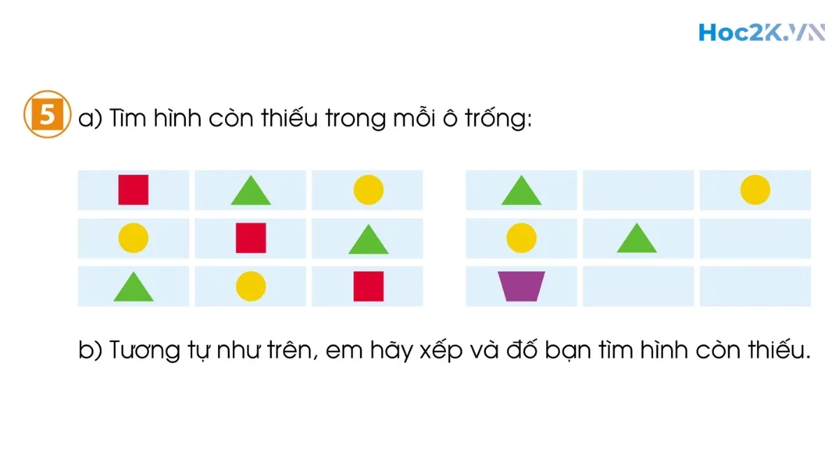 Thực hành lắp ghép, xếp hình phẳng - Hình 12