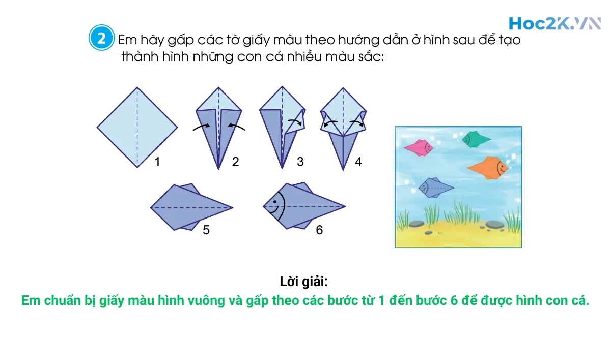 Thực hành lắp ghép, xếp hình phẳng - Hình 7