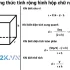 Cách tính chiều rộng hình hộp chữ nhật đơn giản nhất (kèm bài tập có lời giải)