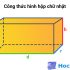 Công thức tính chiều cao hình hộp chữ nhật: Bài tập cơ bản đến nâng cao