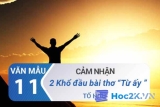 Cảm nhận 2 khổ thơ đầu bài thơ Từ Ấy chọn lọc hay nhất