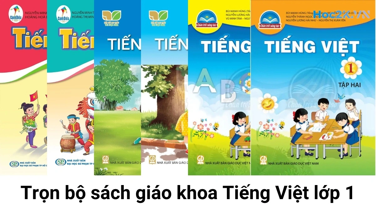 Trọn bộ sách giáo khoa Tiếng Việt lớp 1